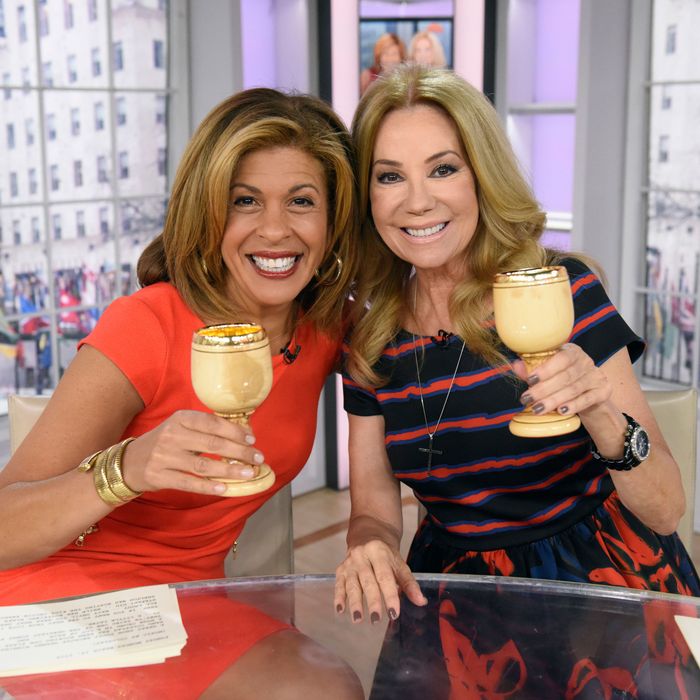 Kathie Lee and Hoda Toast to Billy Bush Like He's Dead