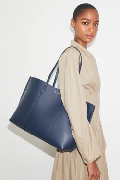 Tory Burch Perry Triple Compartment Leather Tote