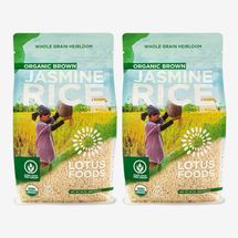 Lotus Foods Organic Brown Jasmine Rice 30 oz. 2-Pack