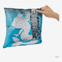 Reversible Sequins Mermaid Pillow