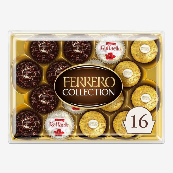 Ferrero Rocher Chocolate Candy Gift Box - 16 Count