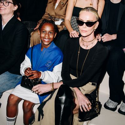 Charlize Theron and Her 7-Year-Old Sat Front Row at Dior