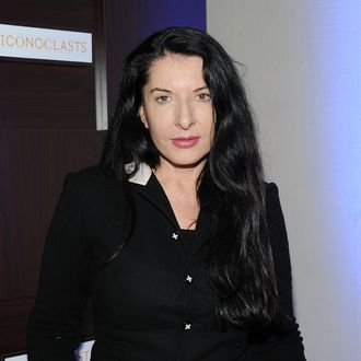 Performance artist Marina Abramovic