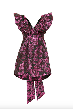 Amy Lynn Jaime Ruffle Sleeve Mini Dress