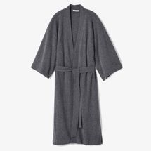 Eileen Fisher Brushed-Cashmere Robe