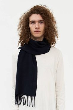 Norse Projects Lambswool Scarf in Dark Navy