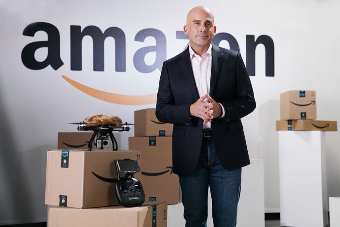 Steve Carell as Amazon CEO Jeff Bezos on Saturday Night Live.