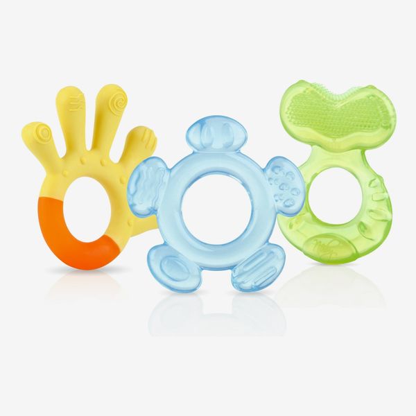 Nuby 3-Step Soothing Teether Set for Infants