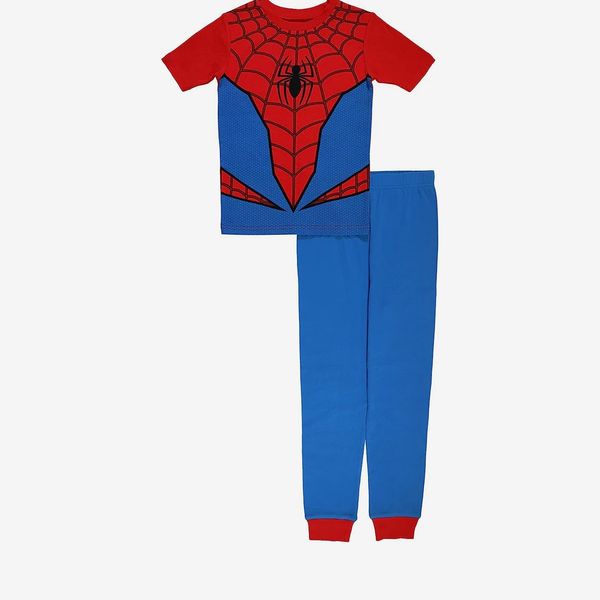 Marvel Boys' Spider-Man 2-Piece Snug-fit Cotton Pajamas Set