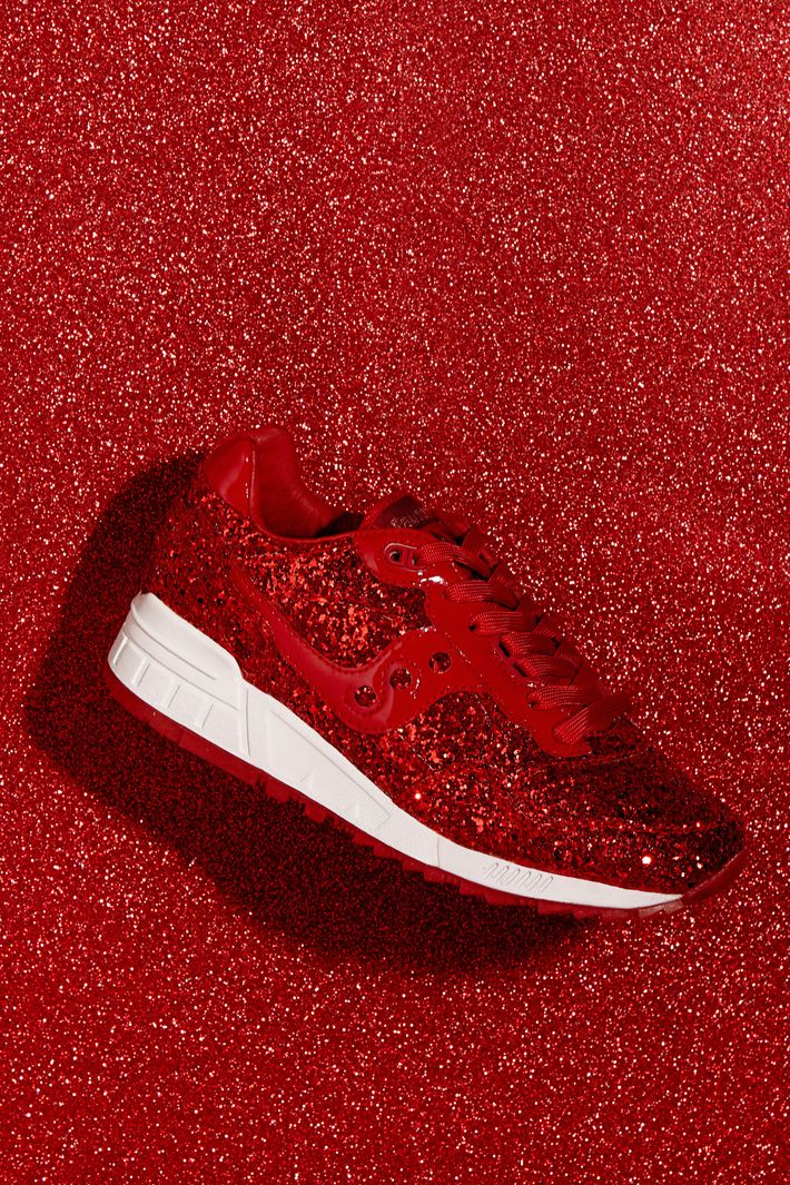 glitter running shoes