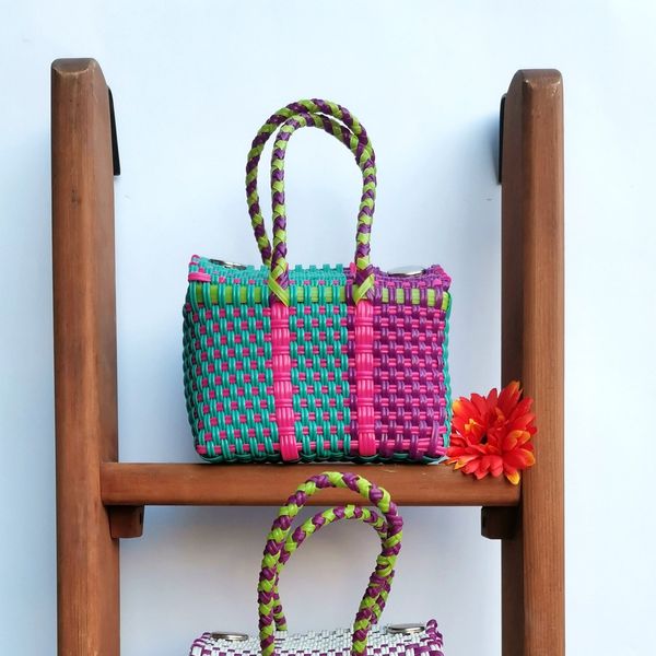 ColoresdeMexico Handmade Woven Bag