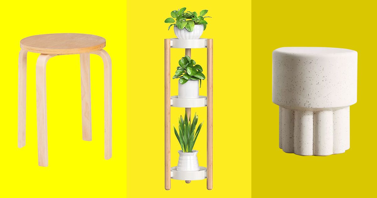 45 Nice-Looking Things to Put Plants on (Including Some Actual Plant Stands)