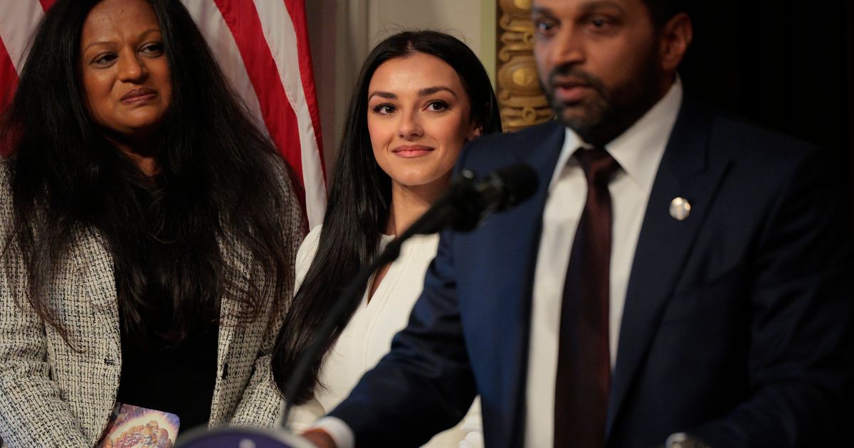 6 mins ago politics politics Kash Patel Uses FBI As His Girlfriend’s Uber By Nia Prater A new report alleges that Patel’s girlfriend gets to order her FBI security detail to escort her friends home after a night of partying.