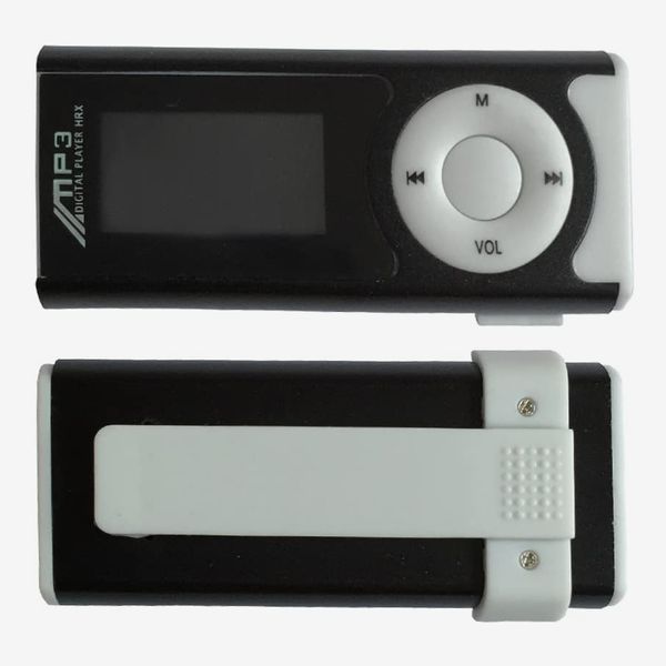 New Wayzon Mini Clip Metal Screen MP3 Music Media Player with Built-in Speaker and Earbud