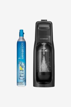 SodaStream Jet Sparkling Water Maker, Kit w/60l Cylinder, Black