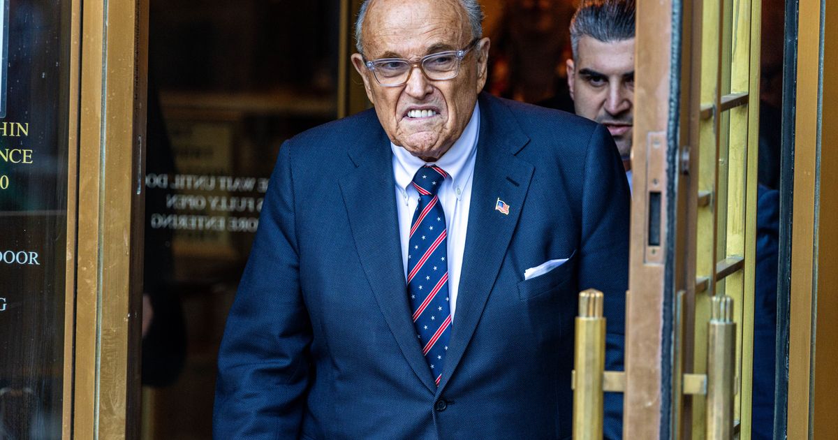 Giuliani Held in Contempt for Second Time This Week