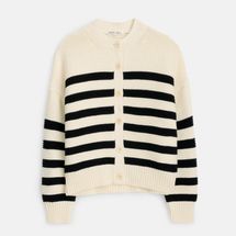 Alex Mill Nico Striped Cardigan in Cotton