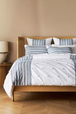 Coyuchi x Anthropologie Organic Valencia Duvet Cover - Full/Queen