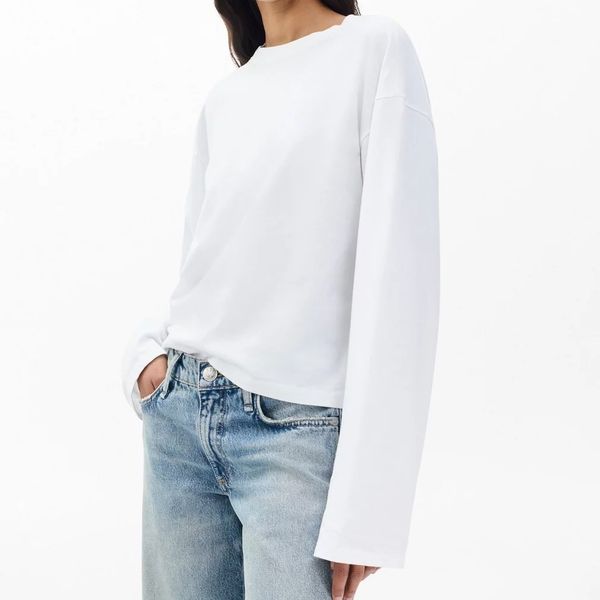 Rag & Bone Kelly Boxy Long-Sleeved Tee