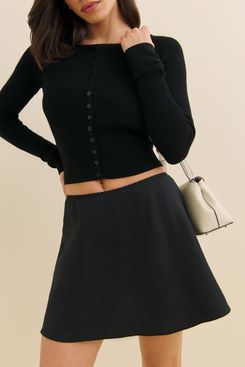 Reformation Brandy Linen Skirt