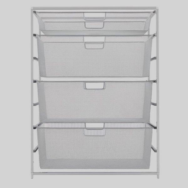 Classic By Elsa Elfa Wide Drawer Solution Platinum