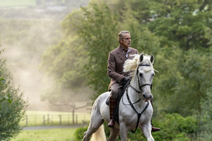 Jeremy Irons in <!-- raw HTML omitted -->Watchmen.<!-- raw HTML omitted -->