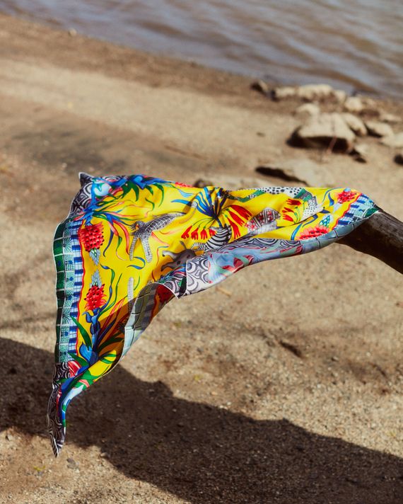 Summer Wind: Hermes Look Alike Scarf