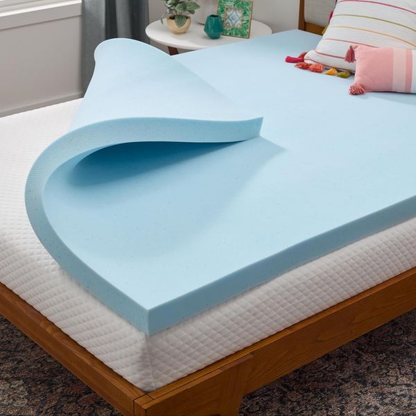 Linenspa3-Inch Memory Foam Mattress Topper