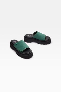 Miista Verena Green Sandals