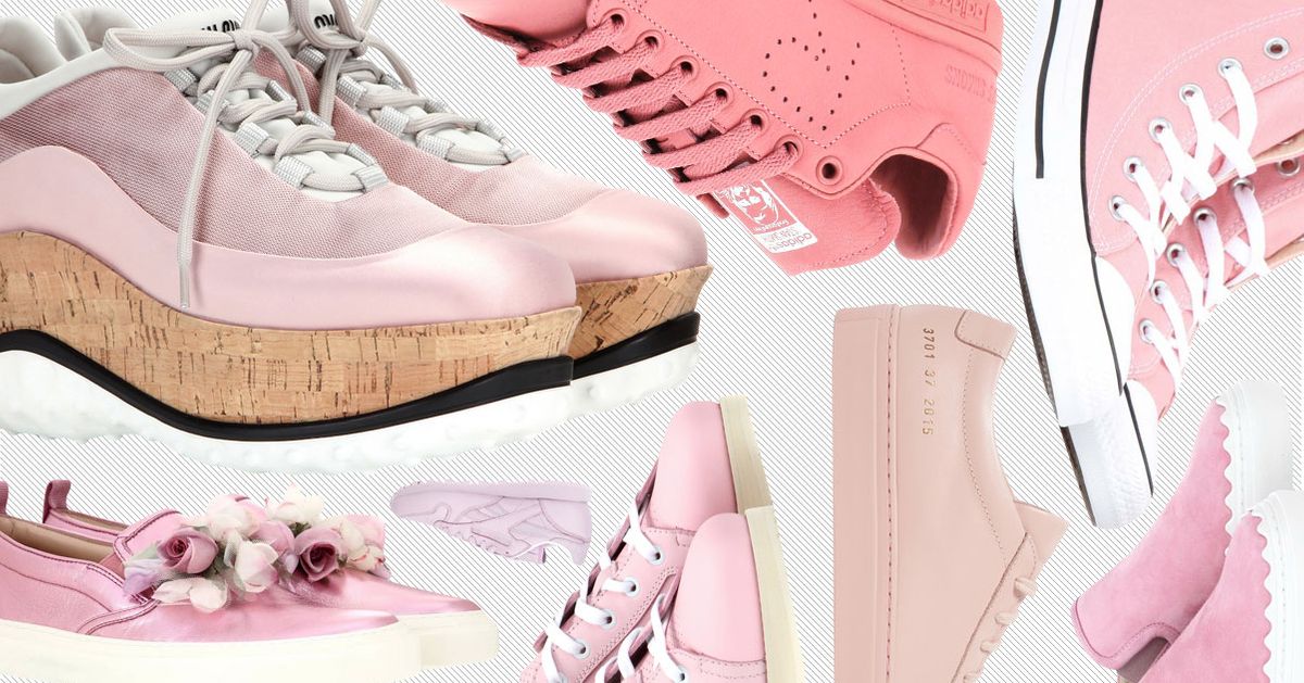 Pink Sneakers Are the New White Sneakers