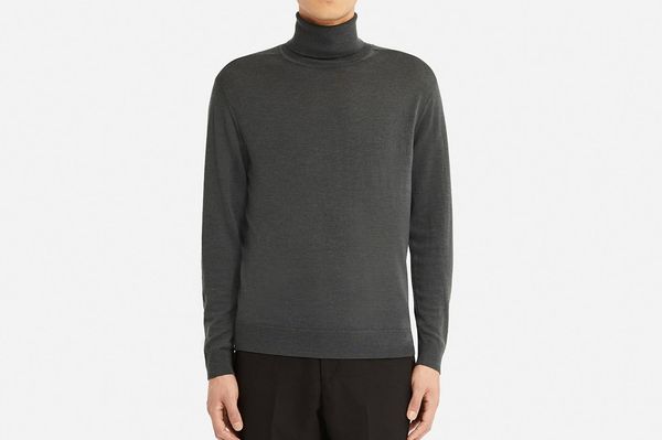Uniqlo Men’s U Extra Fine Merino Turtleneck Long Sleeve Sweater