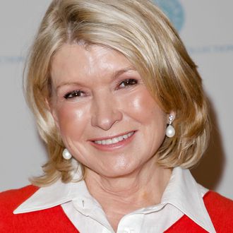Martha Stewart attends a holiday book signing for her new book 'Martha Stewart's Cakes' at Macy's on December 17, 2013 in Pasadena, California.