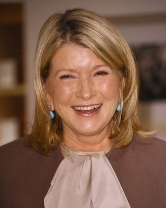 Martha Stewart.