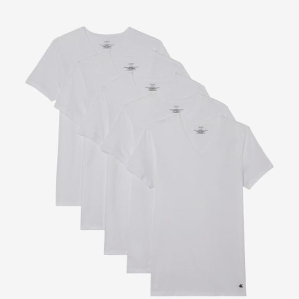 Calvin Klein Men's Cotton Classics 5-Pack Undershirts