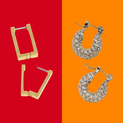 sale clearance for cheap New 14K Gold 7/8 Round Diamond Cut Hoop Earrings |  mirgusley.com