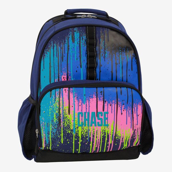 Pottery Barn Kids Navy Drip Glow-in-the-Dark Mackenzie XL Backpack