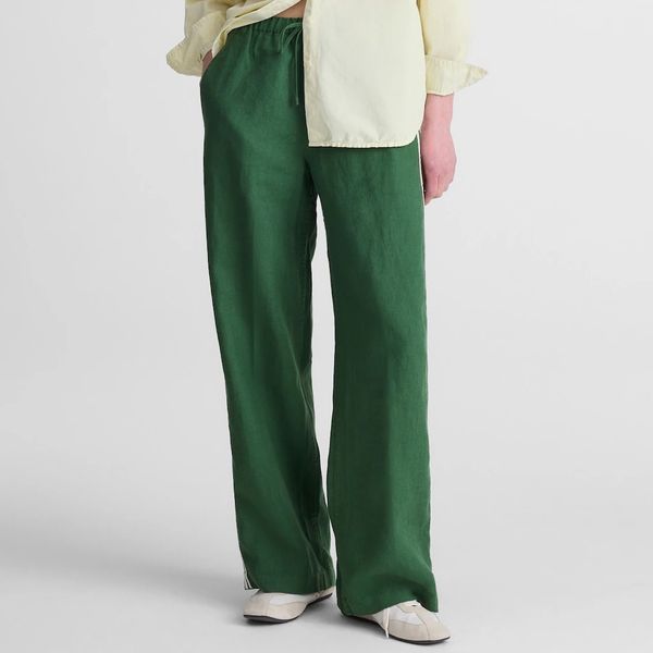 Madewell Pull-On Pants in 100% Linen