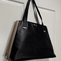 Polo Ralph Lauren Leather Colorblock Tote