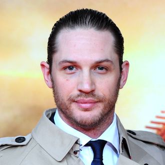 LONDON, ENGLAND - MAY 28: Tom Hardy attends the premiere of 