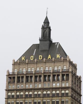 Kodak World Headquarters stands January 19, 2011 in Rochester, New York.