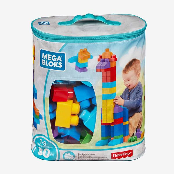 Mega Bloks 80-Piece Big Building Bag