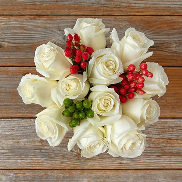 Bouqs Snowfall Bouquet - Deluxe