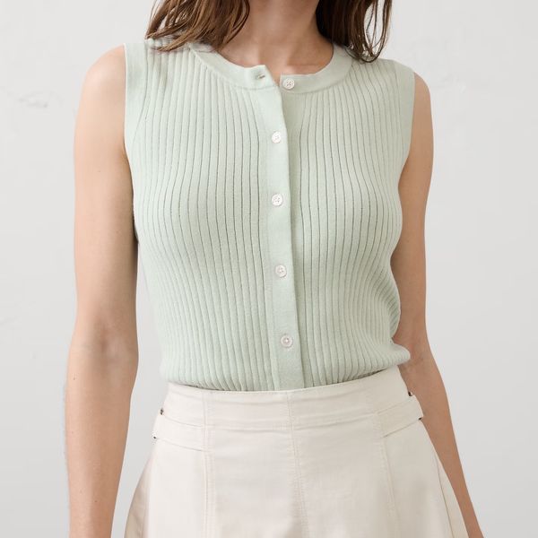 Banana Republic Factory Ribbed Sweater Tank