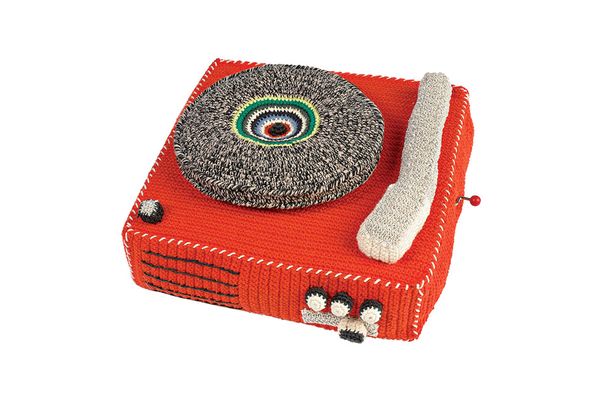 Anne-Claire Petit Crocheted Record Player