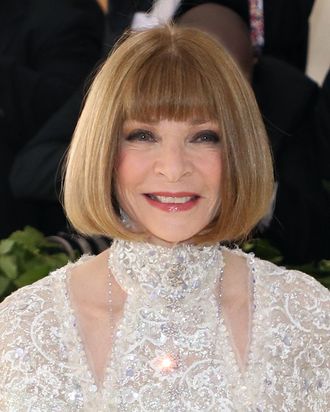 Anna Wintour at the 2018 Met Gala