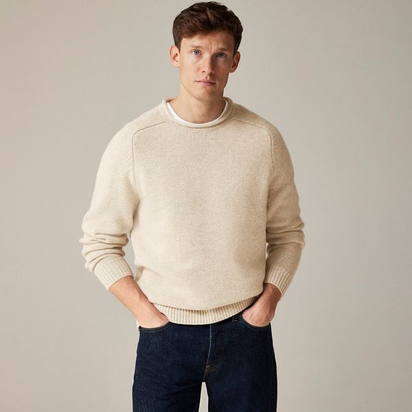 J.Crew Men’s Cashmere Rollneck Sweater