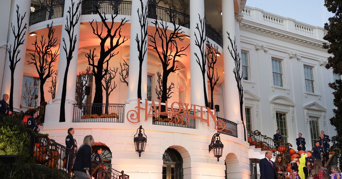 White House Halloween Party Had ‘Build the Wall’ Decor