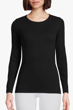 Lands’ End Cotton Rib Knit T-Shirt