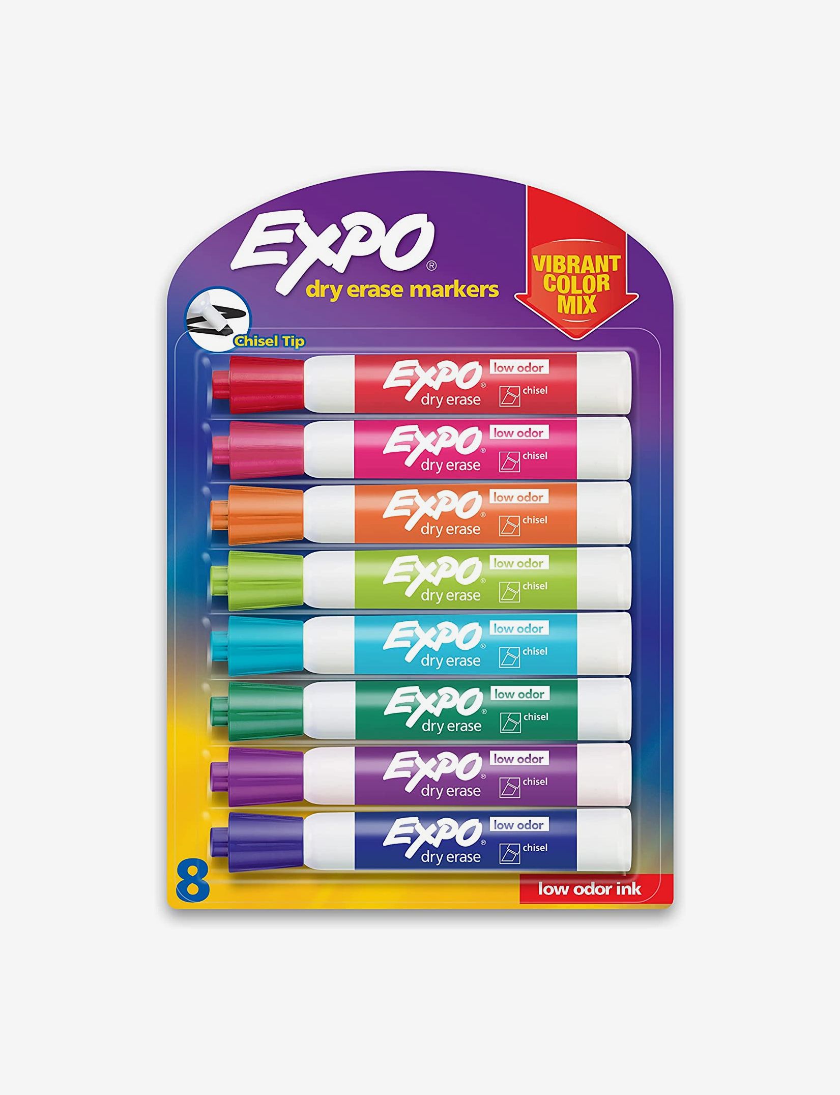 Three by Three Seattle Magnetic Dry Erase Markers - Black - 3 ct