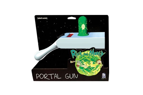 Rick and Morty Exclusive Chrome Portal Gun Collectible Toys